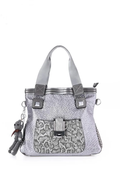 Bagi Gri Cilt Omuz Çantası - 2