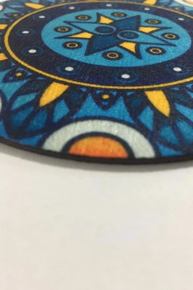 Valerine Life Ev Ofis Çay Fincan Bardak Altlığı 10x10cm Yıkanabilir Kaymaz 6'lı Deri Coaster Seti - Resim 6