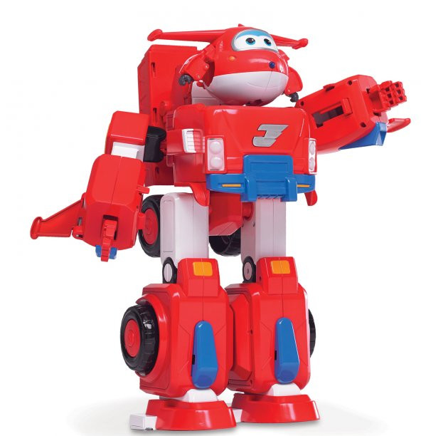Harika Kanatlar Jettin Sesli ve Işıklı Mega Robotu - 2