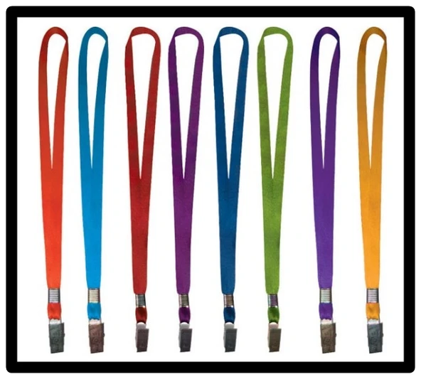 Yaka Kartı İpi klipsli - 10 adet ürün görseli 1