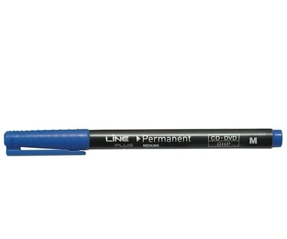 Ticon Asetat Kalemi M Mavi Kalın uç - 3 adet ürün görseli