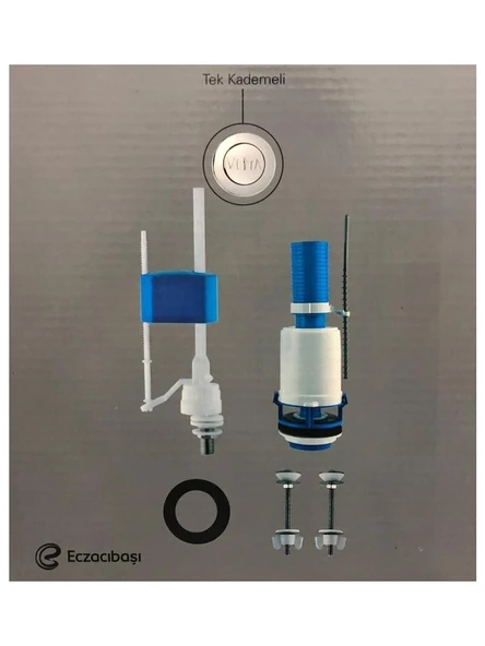 VitrA Tek Kademeli Klozet Rezervuar Iç Takım Seti - 2