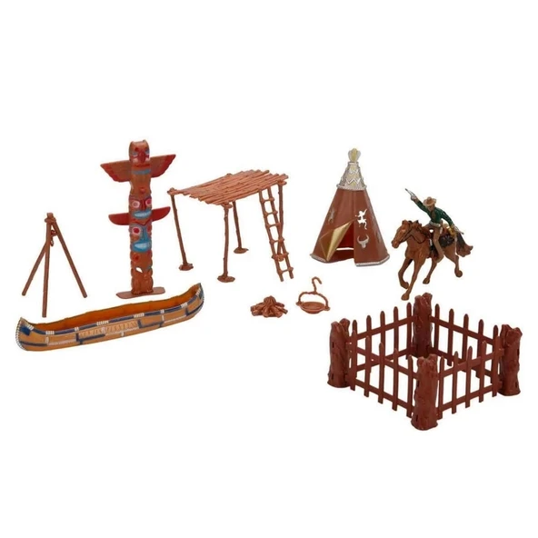 Nessiworld Kovboy Figürleri Oyun Seti - Resim 3