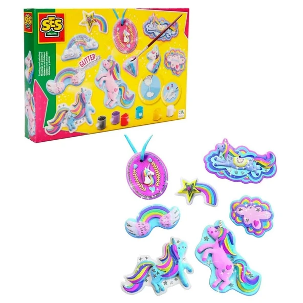 Nessiworld Kalıba Dök ve Boya Simli Unicorn ürün görseli