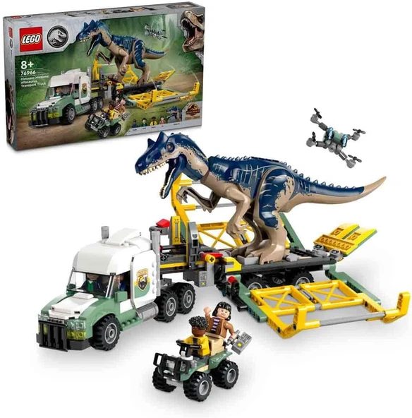 LEGO Jurassic World Dinozor Görevleri: Allosaurus Taşıma Kamyonu