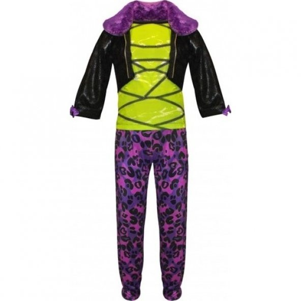 Monster High Clawdeen Wolf Kostüm Yeni 7-9 Yaş