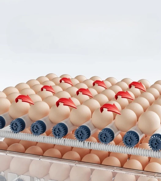 Tam Otomatik 120 Yumurta Kapasiteli Kuluçka Makinesi - Civciv Kaz Hindi Ördek İçin Wifi Kameralı Yedek Motorlu Set - 8