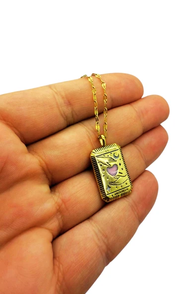 Tarot Aşıklar Kolye - Resim 2