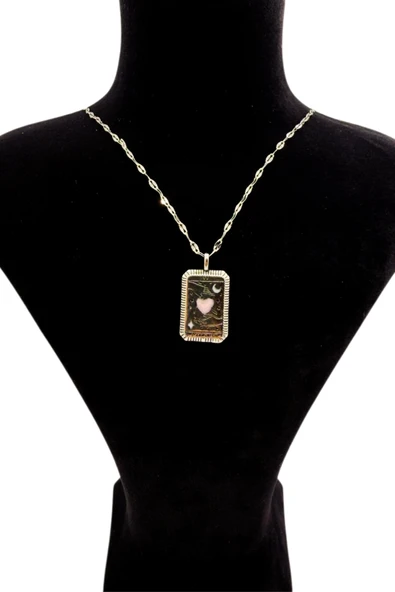 Tarot Aşıklar Kolye - Resim 3