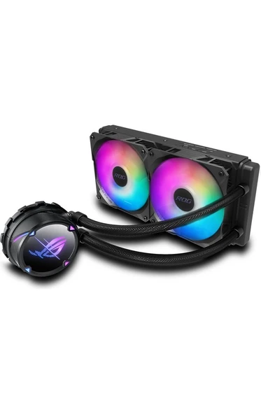 ASUS ROG STRIX LC II 240 ARGB AURA SYNC RGB 120MM ADRESLENEBİLİR RGB FAN SIVI CPU SOĞUTUCUSU V2 ürün görseli