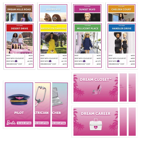 Orjinal Monopoly Barbie - 3