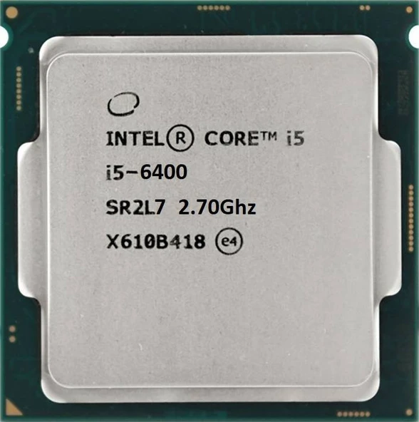 Intel Core i5-6400 2.7 GHz LGA1151 6 MB Cache 65 W İşlemci - 1