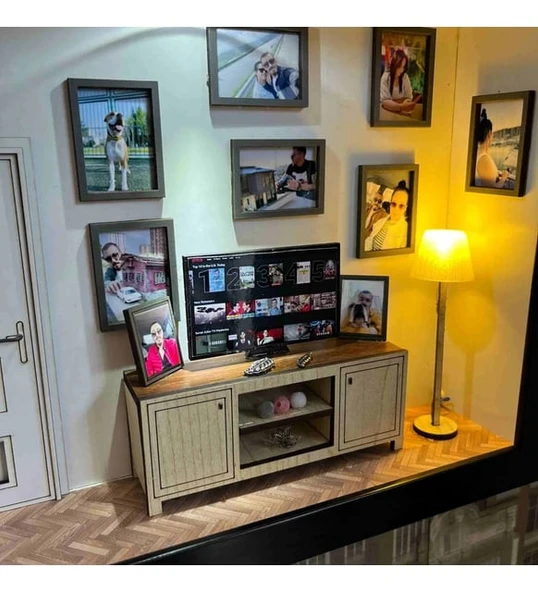 Oturma odası konsept fotoğraflı çerçeve - Resim 2