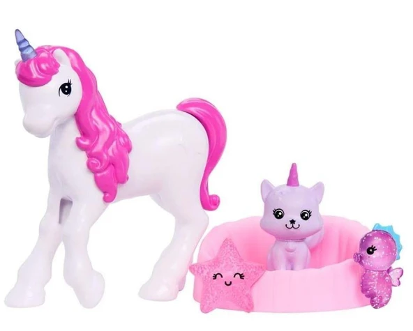 Barbie Fantasy Advent Calendar 24'lü Süpriz Kutu JFL66 - Resim 3