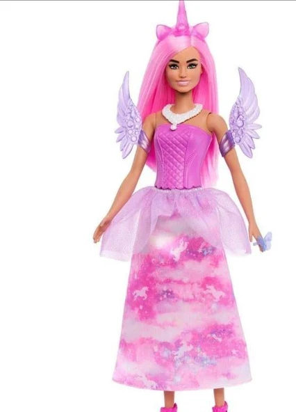 Barbie Fantasy Advent Calendar 24'lü Süpriz Kutu JFL66 - Resim 4