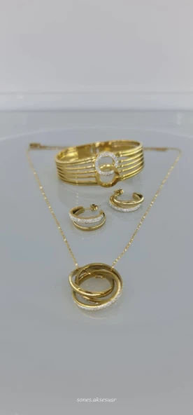 Sonsuz Bağlantı 60 cm Çelik Takı Seti ürün görseli