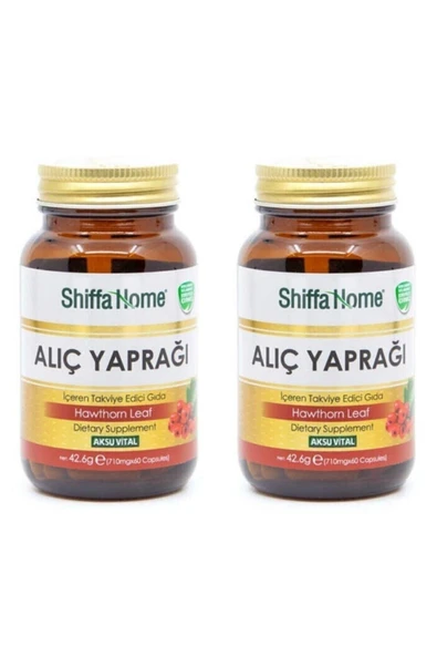 2 Adet Alıç Yaprağı Kapsül 60 X 710 Mg - Resim 2