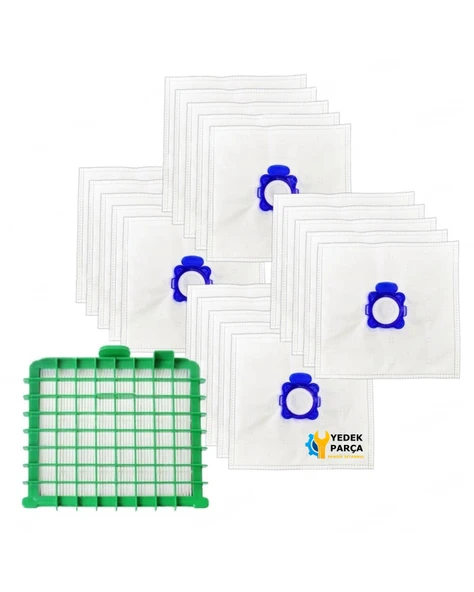 Rowenta Uyumlu RO 4627 Silence Force Compact Filtresi Toz Torbası 20 Ad ürün görseli 1