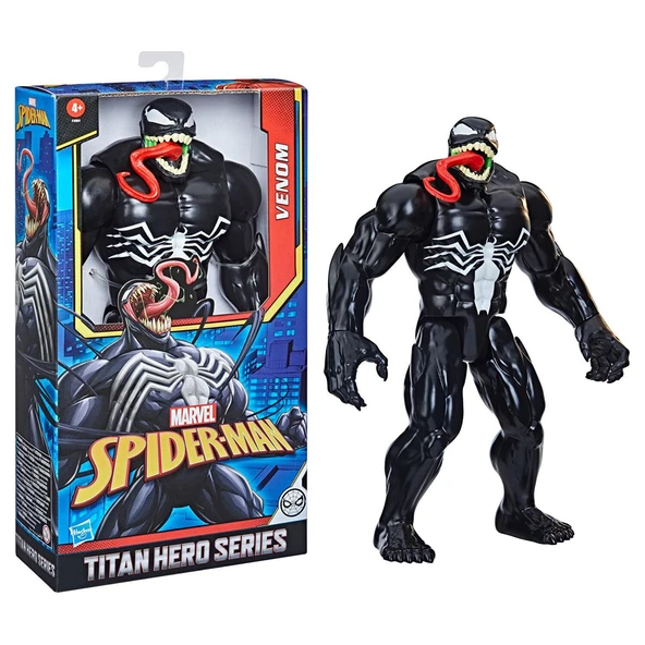 Orjinal Avengers Titan Hero Venom Delüks Figür Büyük Figür 30cm Orjinal Spiderman Örümcek Adam Venom ürün görseli