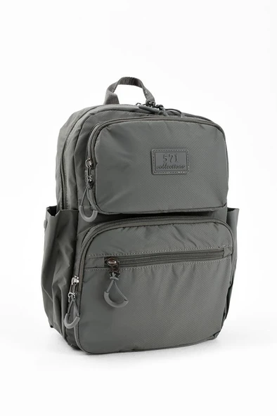 Unisex Sırt Çantası Paraşüt Kumaş Hafif Çok Cepli Yağmur İtici Kumaş 34*24 Cm 571 Collection - Resim 4