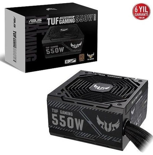 ASUS TUF GAMING 550B 80+BRONZE 550W GÜÇ KAYNAĞI ürün görseli