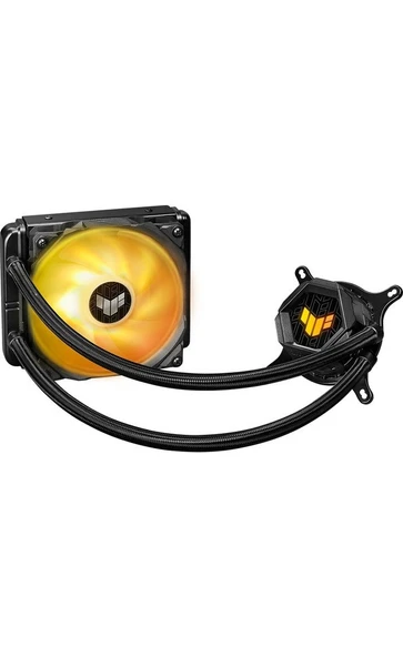 ASUS TUF GAMING LC 120 ARGB AIO AURA SYNC 120MM ADRESLENEBİLİR RGB FAN NCVM KAPLAMALI RGB POMPA KAPAĞI SIVI CPU SOĞUTUCUSU V2 - Resim 2