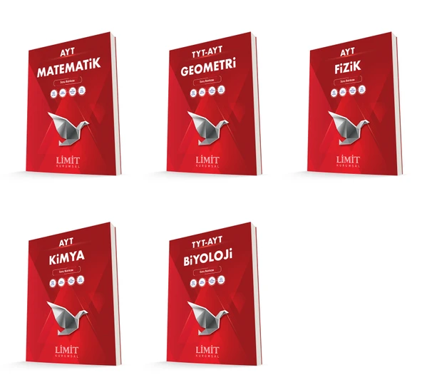 Limit Kurumsal Ayt Sayısal Soru Bankası Seti 5 Kitap ürün görseli