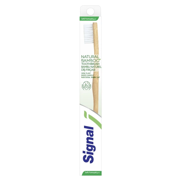 Signal Natural Bamboo Diş Fırçası Soft