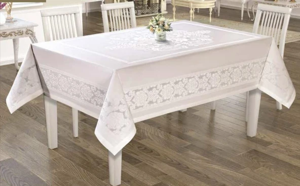Atak Jumbo Jakarlı Dertsiz Yemek Masa Örtüsü 160 x 220 ürün görseli