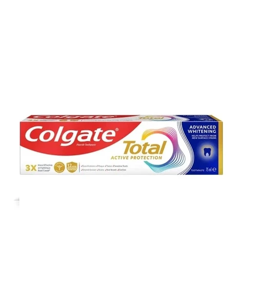 Colgate Total Gelişmiş Beyazlık Macun 75 Ml ürün görseli 1