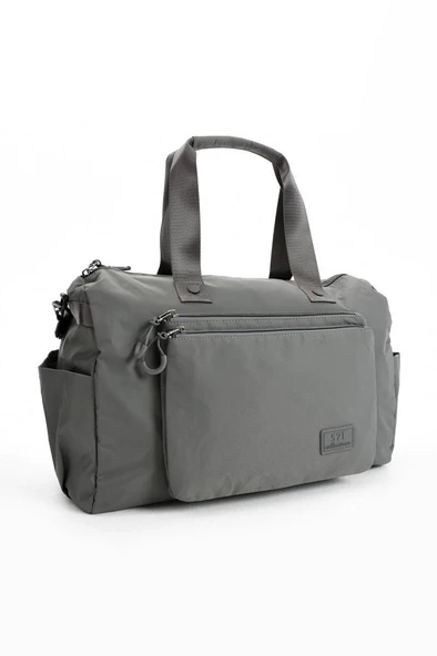 Unisex Kabin Boy Çapraz Askılı Omuz Çantası Seyehat Spor Çantası Hafif Paraşüt Kumaş 43*35 Cm - Resim 4