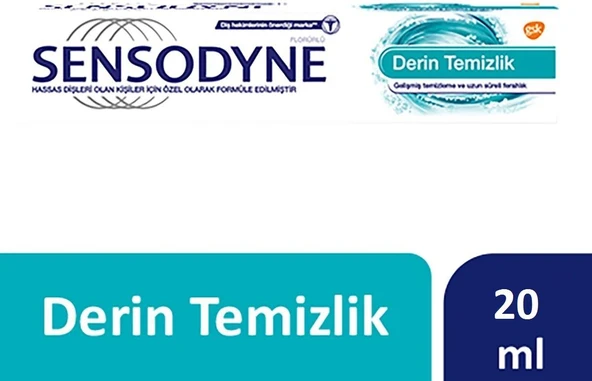 Sensodyne Mini Derin Temizlik Diş Macunu 20 Ml - 1