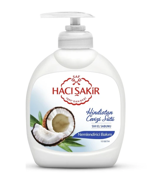 Hacı Şakir Sıvı Sabun Hindistan Cevizi Sütü 300 Ml - 1