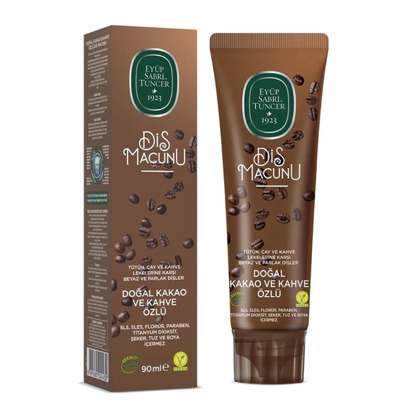 Eyüp Sabri Tuncer Doğal Kakao Ve Kahve Özlü Diş Macunu 90 Ml ürün görseli 1