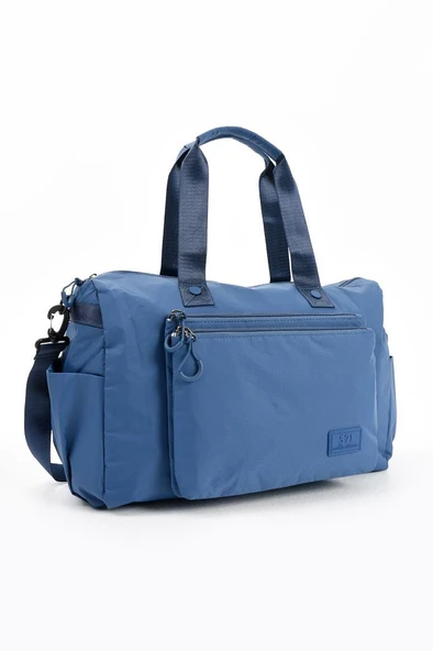 Unisex Kabin Boy Çapraz Askılı Omuz Çantası Seyehat Spor Çantası Hafif Paraşüt Kumaş 43*35 Cm - Resim 8