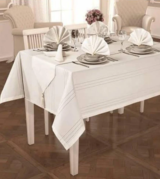 Atak Carmen 12 Kişilik Masa Örtüsü Yemek Sunum Takımı 26 Parça ürün görseli