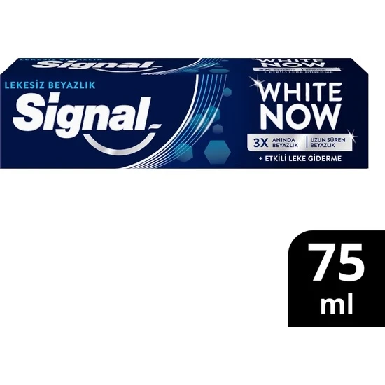 Signal Whıte Now Lekesiz Beyazlık Diş Macunu 75 Ml ürün görseli 1