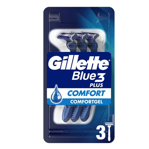 Gillette Blue3 Comfort Kullan At Traş Bıçağı 3 Lü - 1