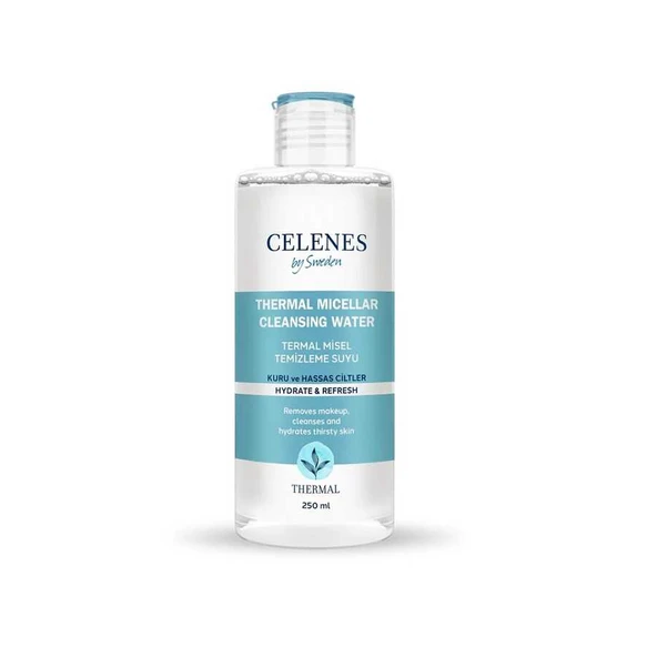 Celenes Thermal Misel Temızleme Suyu Kuru Hassas Cilt 250 Ml ürün görseli