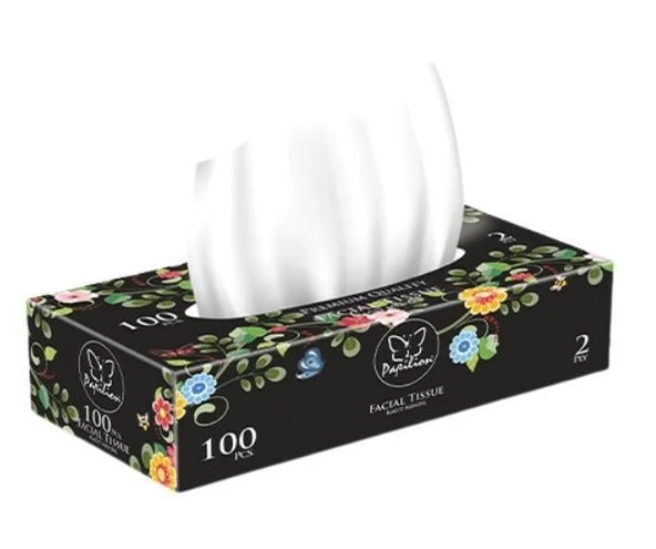 Papilion Kutu Mendil 100 Lü ürün görseli