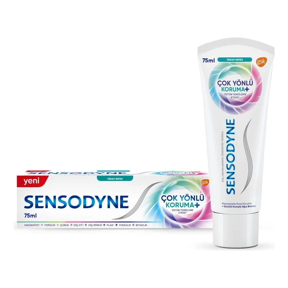Sensodyne Çok Yönlü Koruma Ferah Nefes Diş Macunu 75 Ml ürün görseli