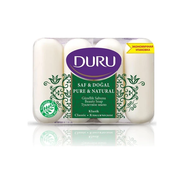 Duru Güzellik Sabunu Saf&doğal Klasik 4 Lü 4x70=280 Gr - 1
