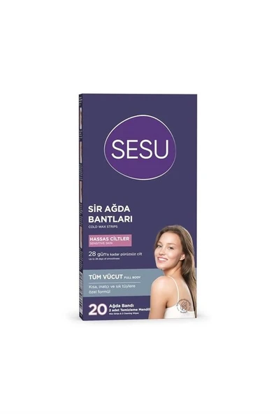 Sesu Sir Ağda Bantları 20 Li Hassas Ciltler - 1