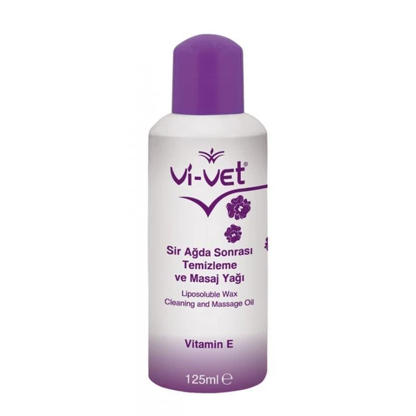 Vivet Sir Ağda Temizleme Yağı Mavi 125 Ml