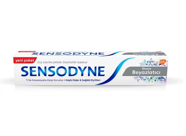 Sensodyne Ekstra Beyazlatıcı Diş Macunu 75 Ml ürün görseli