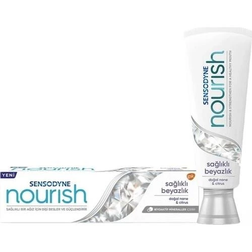 Sensodyne Nourısh Sağlıklı Beyazlık Diş Macunu 50 Ml ürün görseli