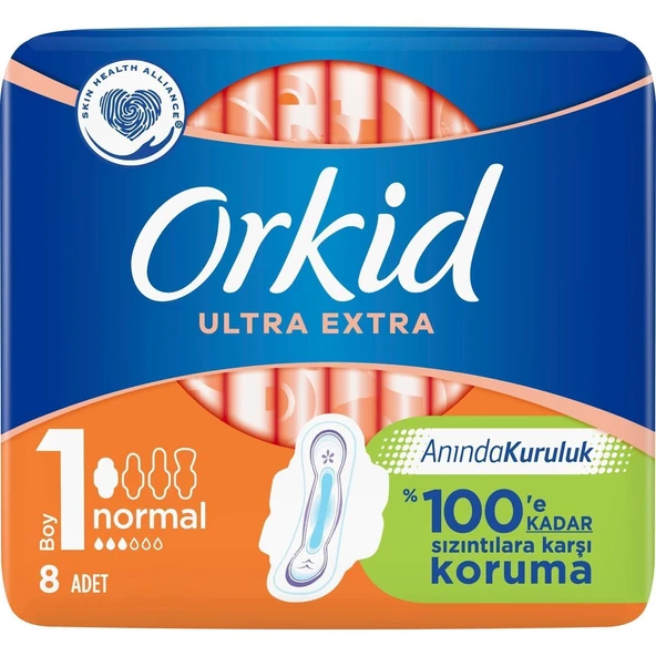 Orkid Ultra Tekli Paket Normal 8 Li - 1