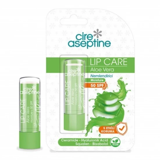 Cire Aseptine Lıp Care Aloe Vera Dudak Kremi 4,5 Gr