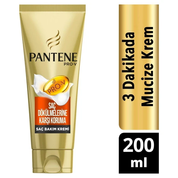 Pantene Mucizevi Saç Kremi Saç Dökülmelerine Karşı 200 Ml ürün görseli 1