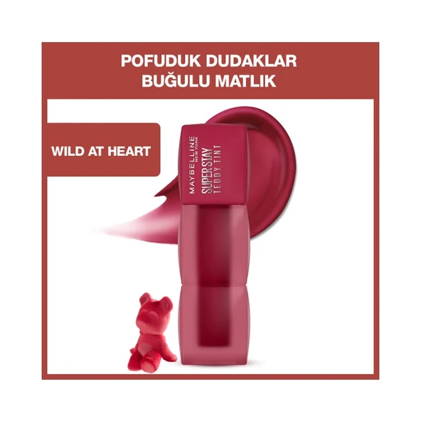 Maybellıne Super Stay Tedy Tınt 50 Wıldat Heart - 1